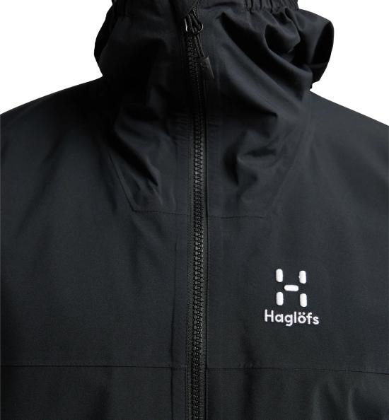  하그로프스 자켓 6061322C5 TRUE BLACK DOM - HAGLOFS