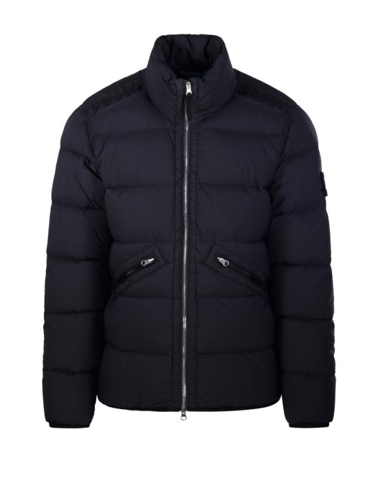  스톤 아일랜드 심리스 터널 나일론 다운-TC 안티 드롭 다운 블루종  811543028V0029 BLACK DOM