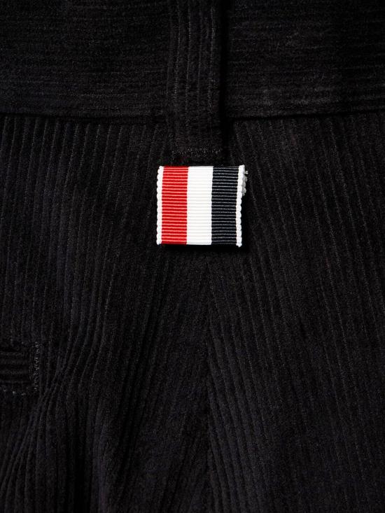  톰브라운 스트레이트 팬츠 MTU320UF0220001 BLACK DOM - THOM BROWNE