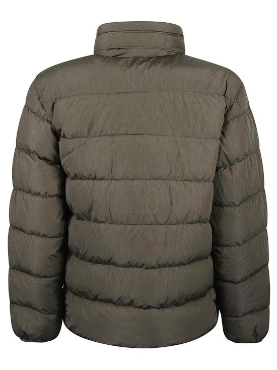  씨피 컴퍼니 렌즈 와펜  크롬R 나일론 패딩 렌즈 와펜  크롬R 나일론  17CMOW016A005904G359 WALNUT DOM - C.P. COMPANY