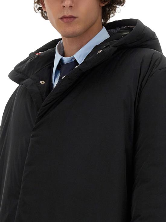  톰브라운 코트 MOD086X07259001 BLACK DOM - THOM BROWNE