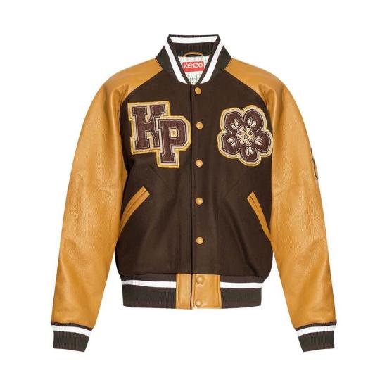  겐조 봄버 자켓 FE68BL1459OH90 DARK KHAKI DOM