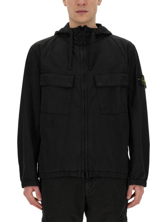  스톤 아일랜드 자켓 801542610V0029 BLACK DOM