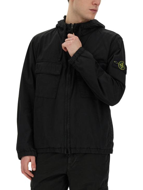  스톤 아일랜드 자켓 801542610V0029 BLACK DOM - STONE ISLAND