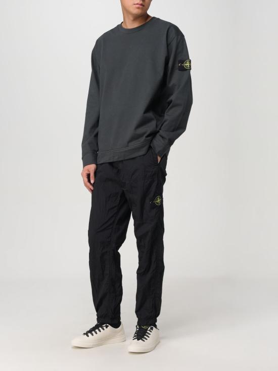  스톤 아일랜드 스트레이트 팬츠 811531019V0029 BLACK DOM - STONE ISLAND