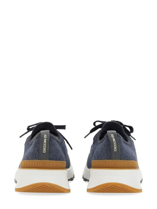 25FW 브루넬로 쿠치넬리 메시 니트 레이스 업 MZUKISO250CO250 DOM