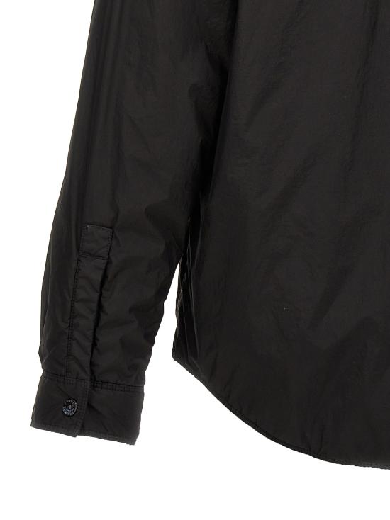  스톤 아일랜드 Light Outerwear 오버 셔츠 8115Q0123V0029 BLACK DOM - STONE ISLAND