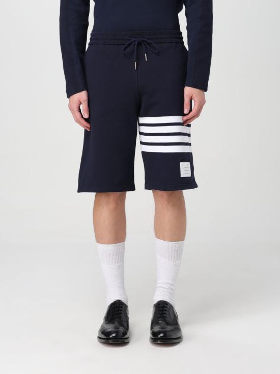 25SS 톰브라운 RWB 탭 사선 코튼 MJQ012H00535461 NAVY DOM