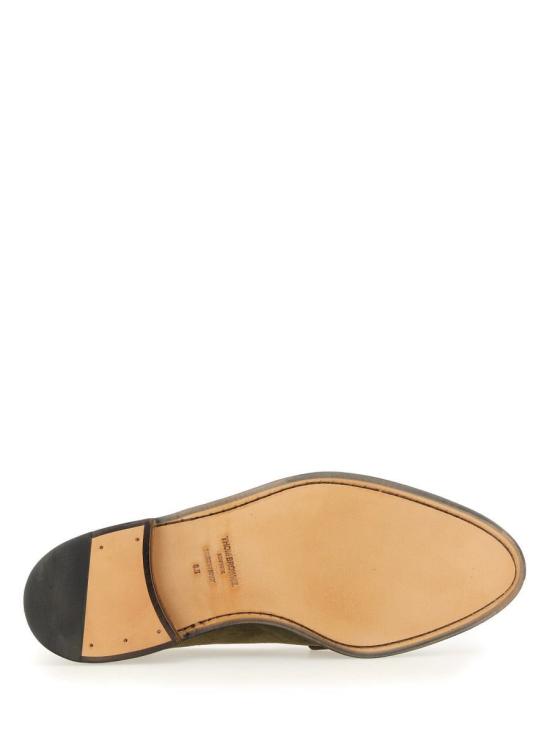  톰브라운 스웨이드 바시티 페니 로퍼 MFL087A L0037 320 DARK GREEN DOM - THOM BROWNE