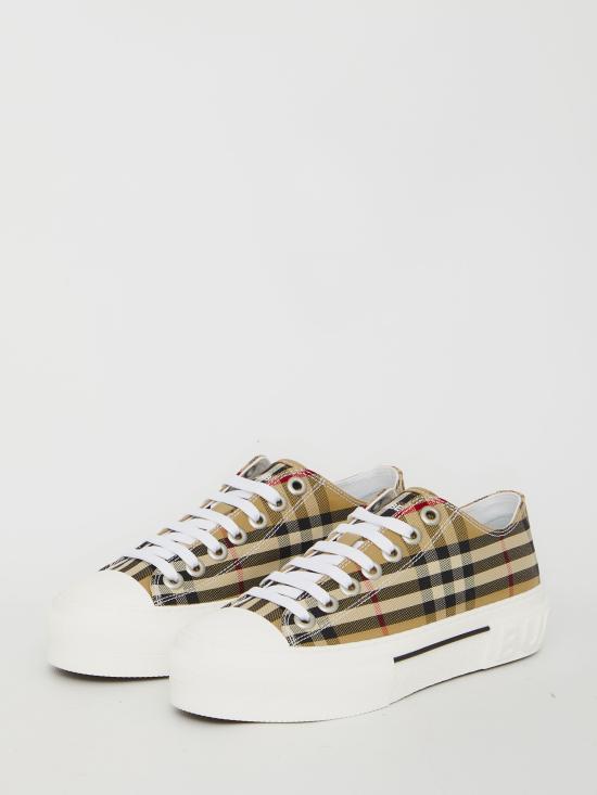  버버리 빈티지 체크 코튼 스니커즈 8049745 DOM - BURBERRY