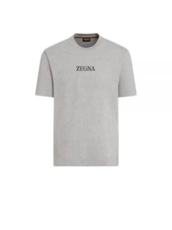  에르메네질도제냐 반팔 티셔츠 RUD364A7D777K95 DOM