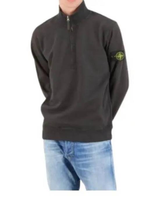  스톤 아일랜드 긴팔 티셔츠 811563420V0062 LEAD GRAY DOM