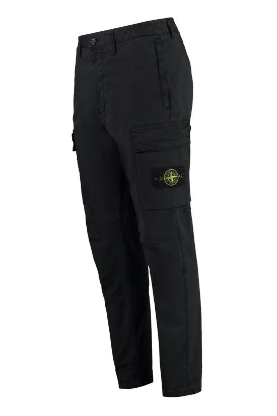  스톤 아일랜드 카고 팬츠 791532710V0029 BLACK DOM - STONE ISLAND