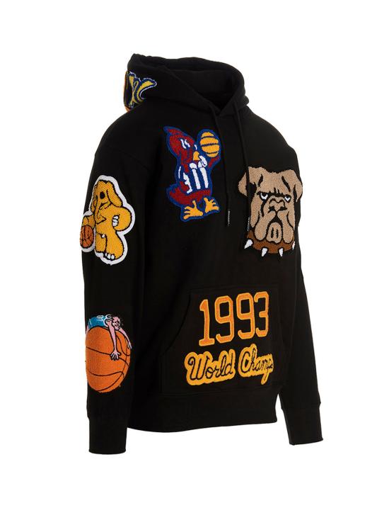  마켓 후드 티셔츠 397000408BLACK DOM - MARKET