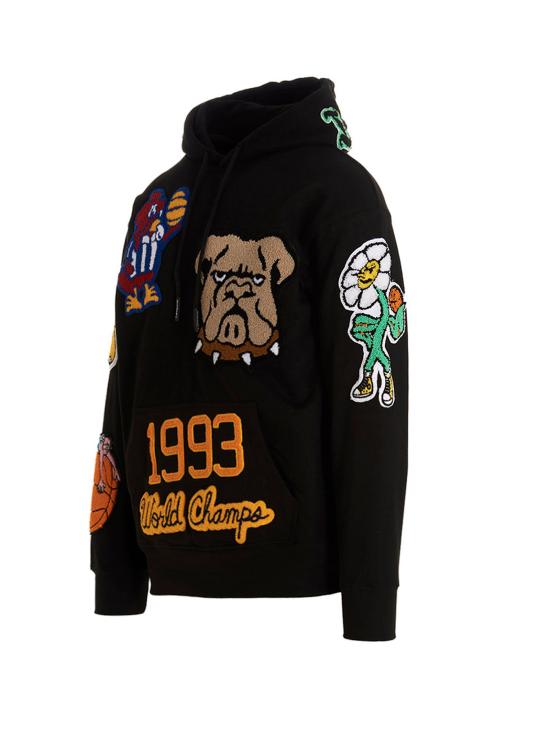  마켓 후드 티셔츠 397000408BLACK DOM - MARKET