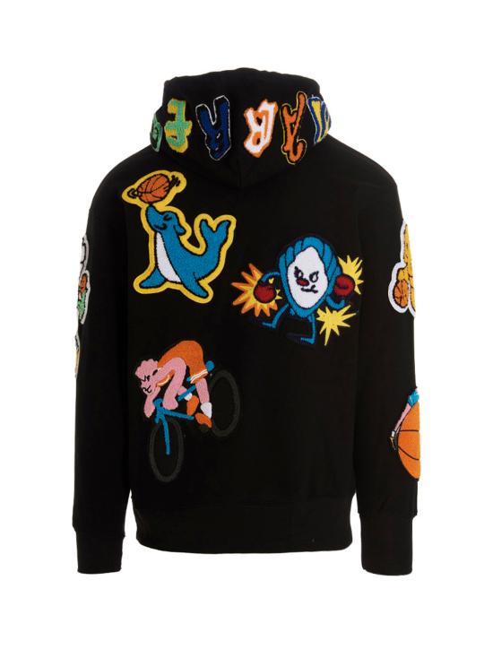  마켓 후드 티셔츠 397000408BLACK DOM - MARKET