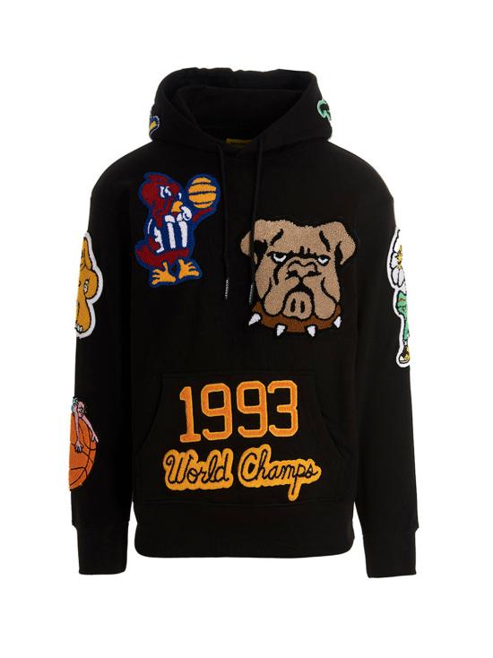  마켓 후드 티셔츠 397000408BLACK DOM