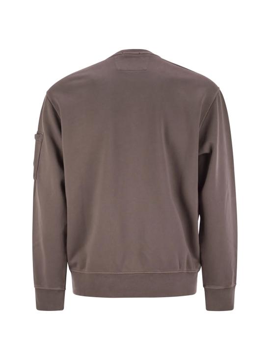  씨피 컴퍼니 긴팔 티셔츠 17CMSS060A006372R735 PURPLE DOVE DOM - C.P. COMPANY