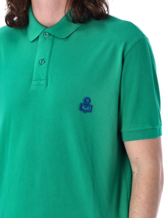  이자벨마랑 폴로 티셔츠 PL0003HA B1N11H 60ED EMERALD DOM - ISABEL MARANT