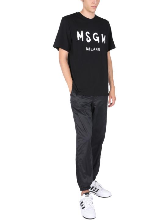 25SS 엠에스지엠 반팔 티셔츠 2000MM51020000299 BLACK DOM - MSGM