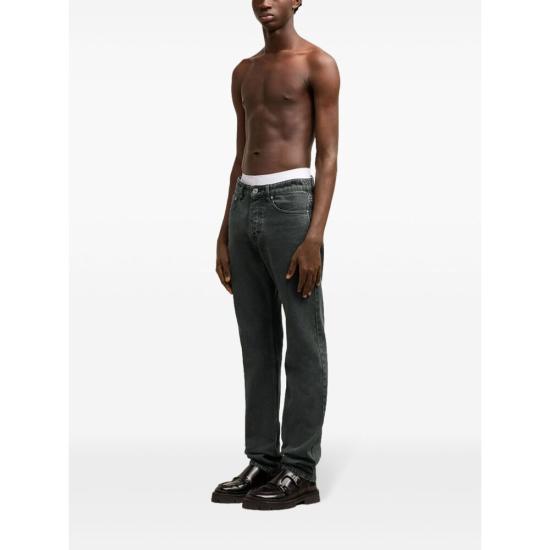  아미 클래식 핏 데님 팬츠 HTR001CO0037001 BLACK DOM - AMI