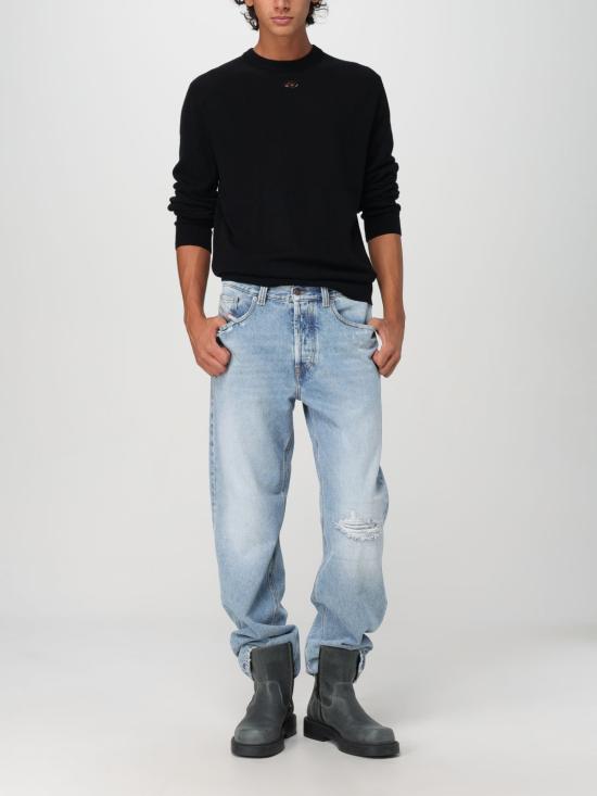  디젤 긴팔 티셔츠 A124360GEAY9XX BLACK DOM - DIESEL