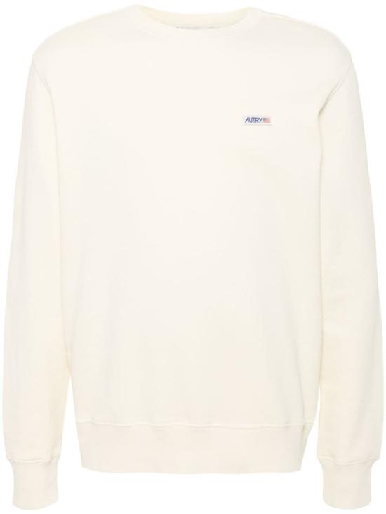  오트리 긴팔 티셔츠 SWPM 01JS JERSEY WHT VTG DOM