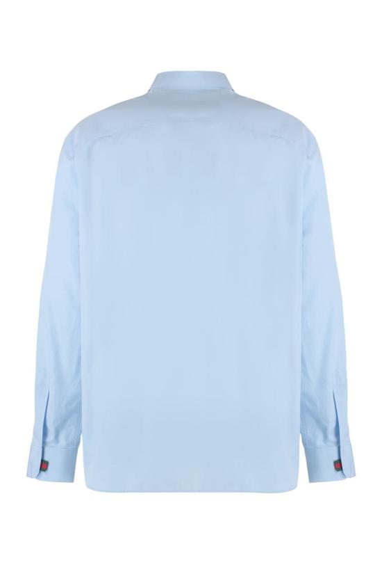  구찌 코튼 포플린 셔츠 791731 21131 4990 SKY DOM - GUCCI