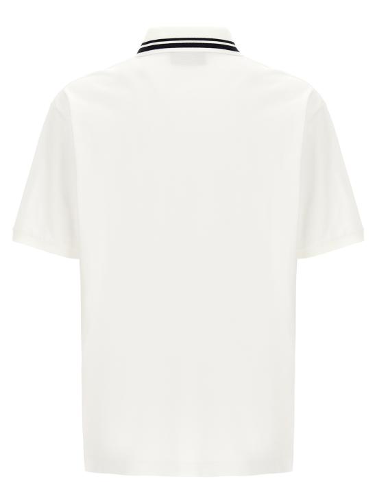  구찌 코튼 폴로 셔츠 788016XJGJX9081 WHITE DOM - GUCCI