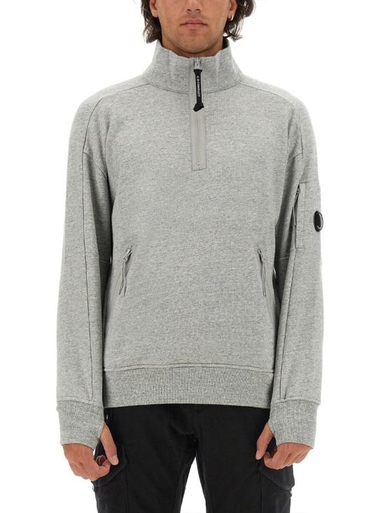  씨피 컴퍼니 터틀넥 17CMSS027A005086WM94 GREYSTONE MELANGE DOM - C.P. COMPANY