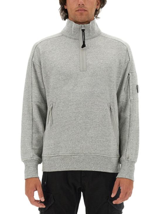  씨피 컴퍼니 터틀넥 17CMSS027A005086WM94 GREYSTONE MELANGE DOM