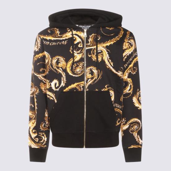  베르사체 자켓 77GAI3Z1FS161G89 BLACK GOLD DOM