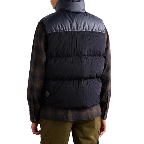  씨피 컴퍼니 에코 크롬 다운 베스트 17CMOW033A006369M888 TOTAL ECLIPSE DOM - C.P. COMPANY