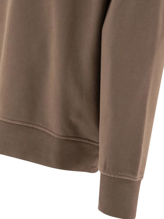  씨피 컴퍼니 긴팔 티셔츠 17CMSS060B006372R359 WALNUT DOM - C.P. COMPANY