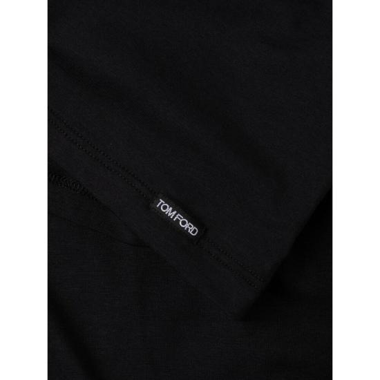 25SS 톰포드 긴팔 티셔츠 T4M141410002 BLACK DOM - TOMFORD