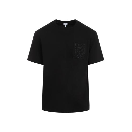 25FW 로에베 반팔 티셔츠 H526Y22XBC1100 BLACK DOM - LOEWE