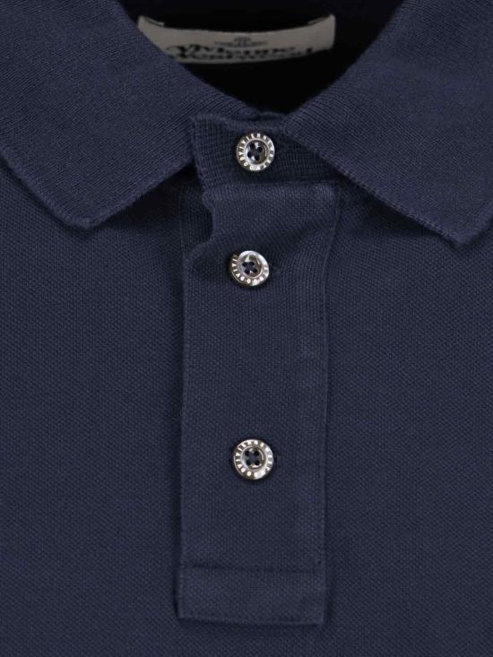  비비안웨스트우드 폴로 티셔츠 2H01000LJ0009K410 NAVY DOM - VIVIENNE WESTWOOD