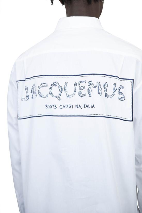  자크뮈스 긴팔 셔츠 24H246SH00111401HT WHITE DOM - JACQUEMUS