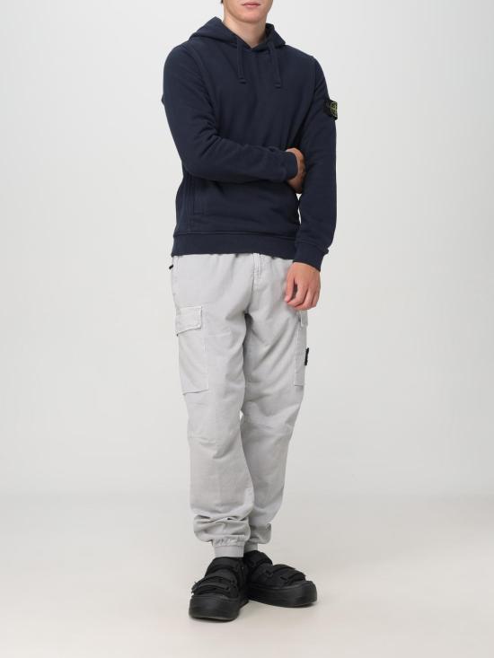  스톤 아일랜드 후드 티셔츠 811560820V0020 NAVY DOM - STONE ISLAND