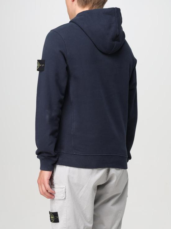  스톤 아일랜드 후드 티셔츠 811560820V0020 NAVY DOM - STONE ISLAND