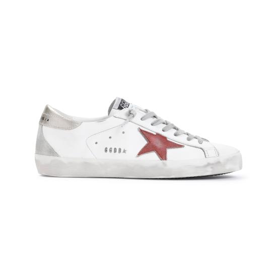  골든구스 스니커즈 GMF00102F00622911939 WHITE RED PLATINUM ICE DOM - GOLDEN GOOSE