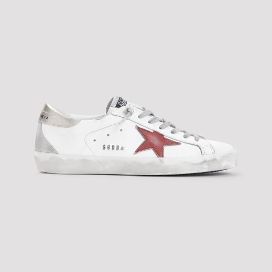  골든구스 스니커즈 GMF00102F00622911939 WHITE RED PLATINUM ICE DOM - GOLDEN GOOSE