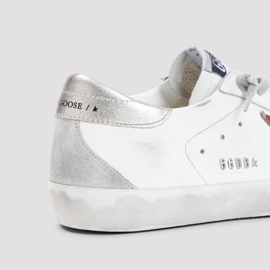  골든구스 스니커즈 GMF00102F00622911939 WHITE RED PLATINUM ICE DOM - GOLDEN GOOSE