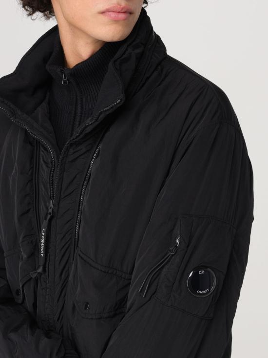  씨피 컴퍼니 자켓 17CMOW089A005904G999 BLACK DOM - C.P. COMPANY
