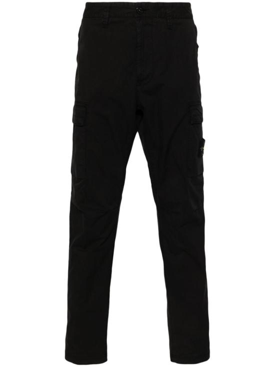  스톤 아일랜드 스트레이트 팬츠 811530410V0029 BLACK DOM