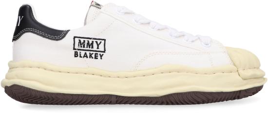 25FW 메종 미하라 야스히로 스니커즈 A09FW732WHITE DOM - MAISON MIHARA YASUHIRO