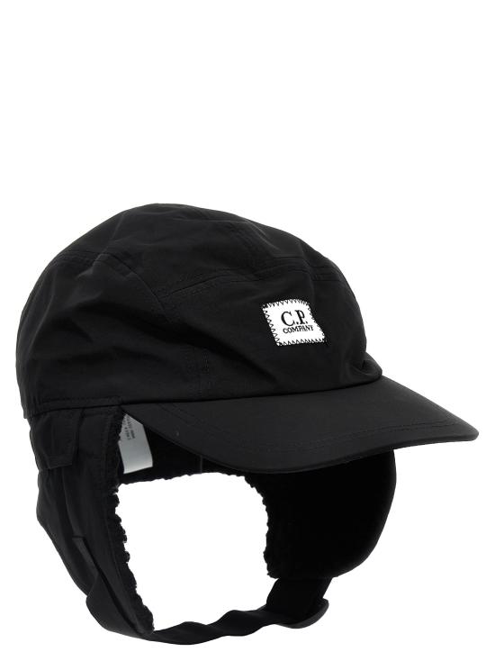  씨피 컴퍼니 크롬-R 이어플랩 햇 17CMAC083A005904A359 WALNUT DOM - C.P. COMPANY