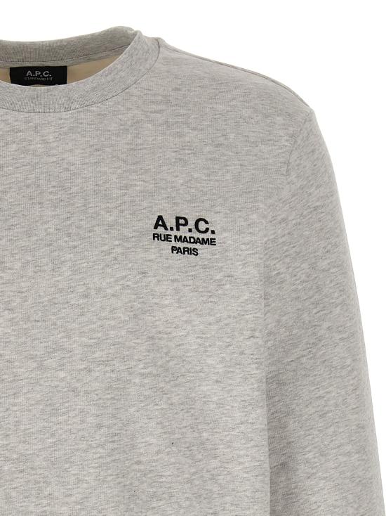  아페쎄 긴팔 티셔츠 COHBVM27913TPN GRAY DOM - A.P.C.
