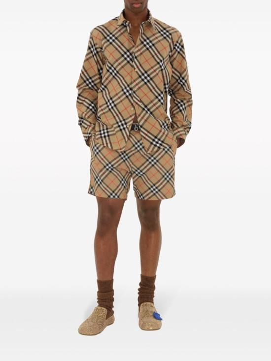  버버리 긴팔 셔츠 8087634 SAND DOM - BURBERRY