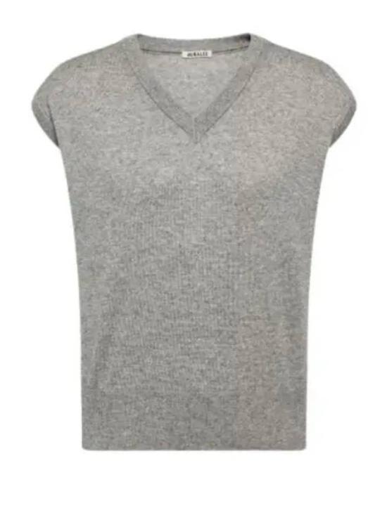  오라리 니트 베스트 A24SV03SC BLACK DOM